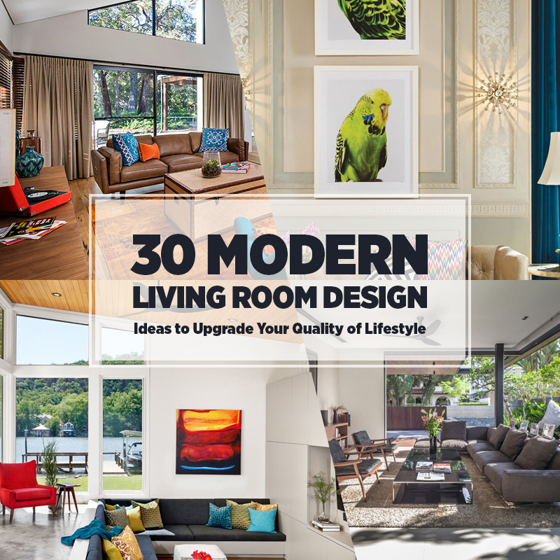 30 Modern Living Room Design Ideas Idea Blog - Home Decor Pictures Living Room Showcases