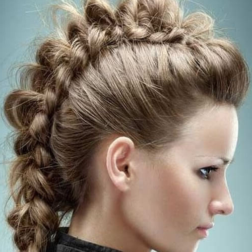 Knotted and Braided Mohawk