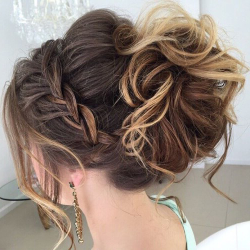 Homecoming Updos for Long Hair