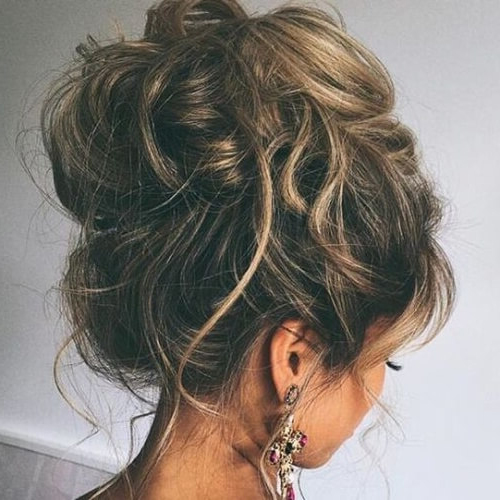Messy Updos for Long Hair