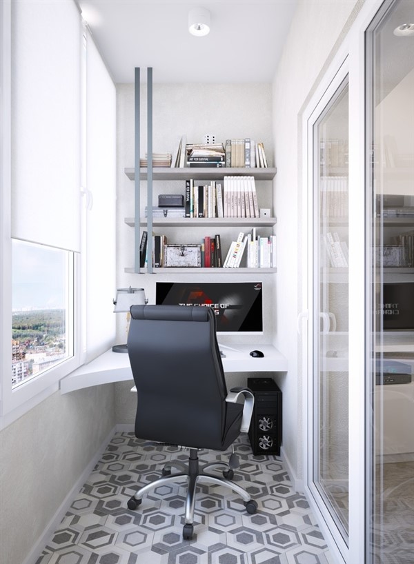 Balcony Home Office Ideas